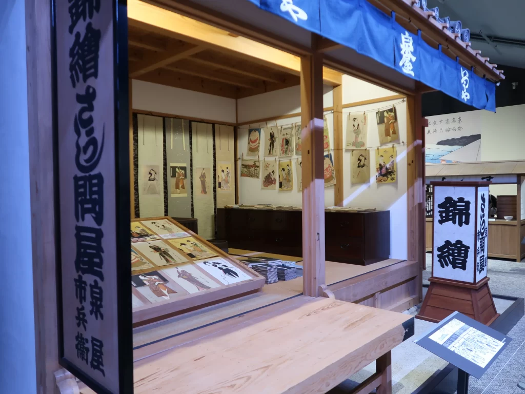 large scale Edo city model showing historical Tokyo
