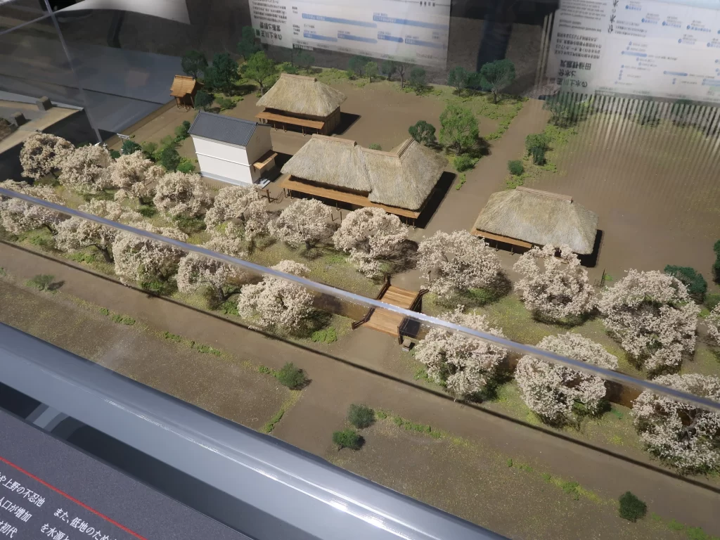 A replica of an Edo-period residence