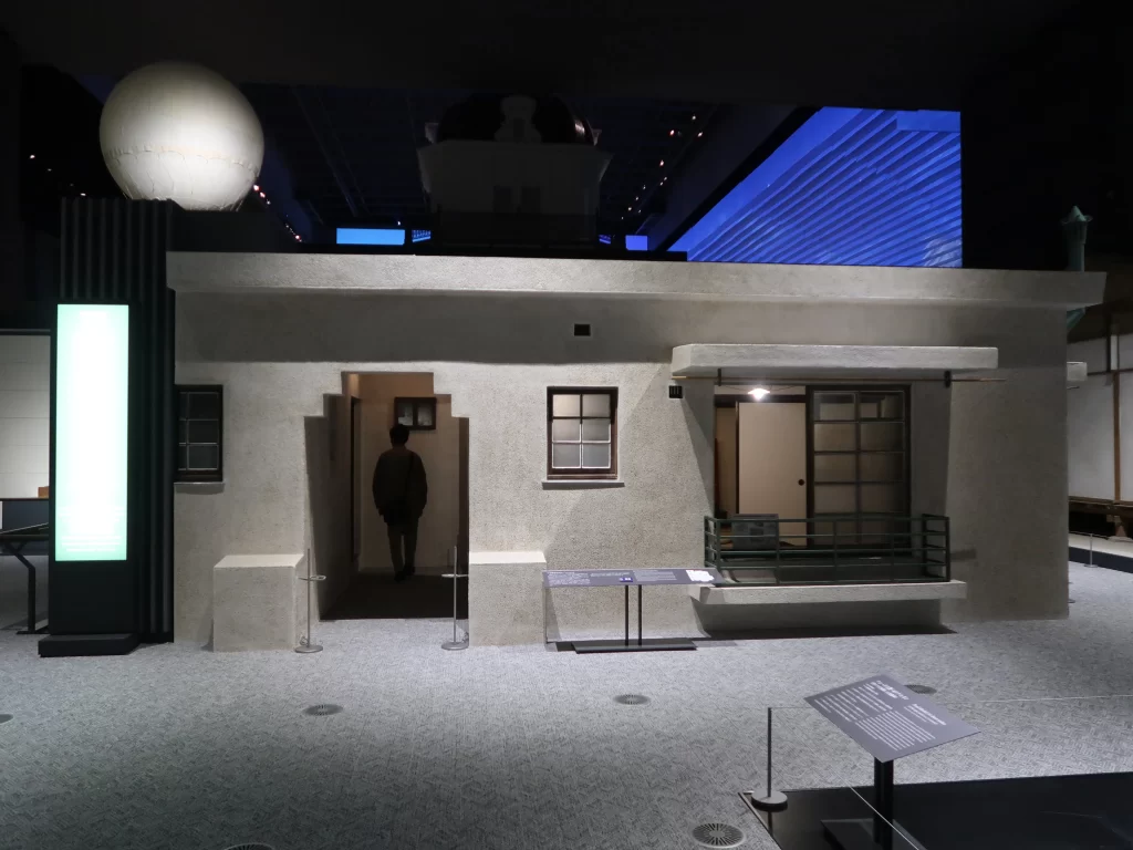 traditional merchant house display Edo Tokyo Museum